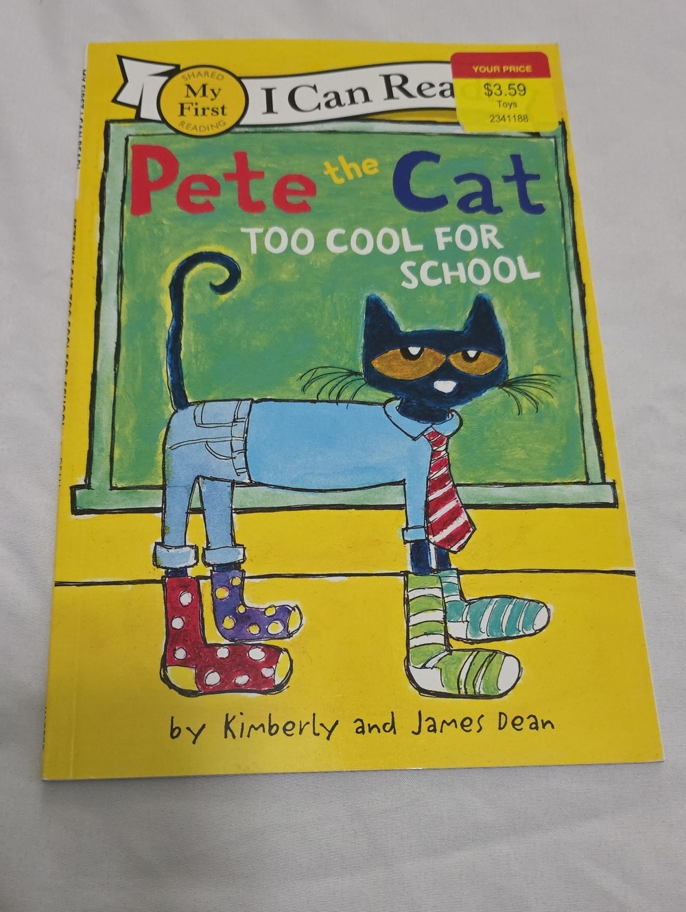 💛6 For $8💛 Pete the Cat Too Cool for School